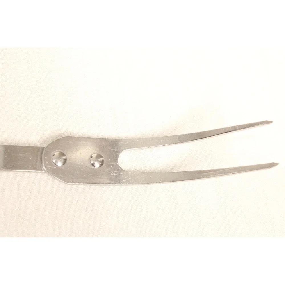 EKCO Forge Meat Fork Vintage Black Stainless Steel 11.5